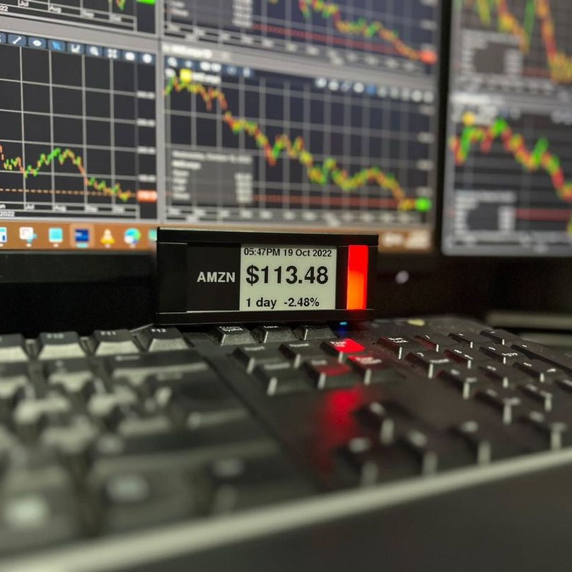 Update Ticker TickrMeter: Physical Stock Tickers on your desk